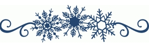 snowflake border