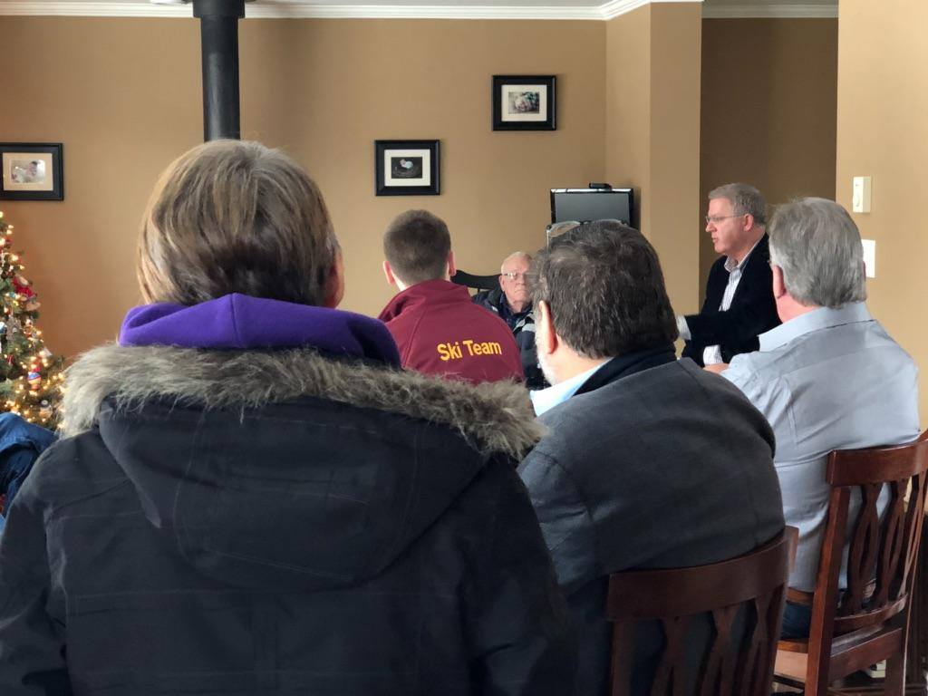 Today, Cecil met with grassroots Progressive Conservatives in Cumberland County! Support is growing for a Cecil Clarke candidacy! (Source: Facebook)