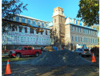 Renovations at old Holy Angels Convent, Sydney NS. October 2018. (Spectator Photo)
