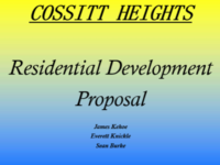 Cossitt Heights: The Power Point Presentation