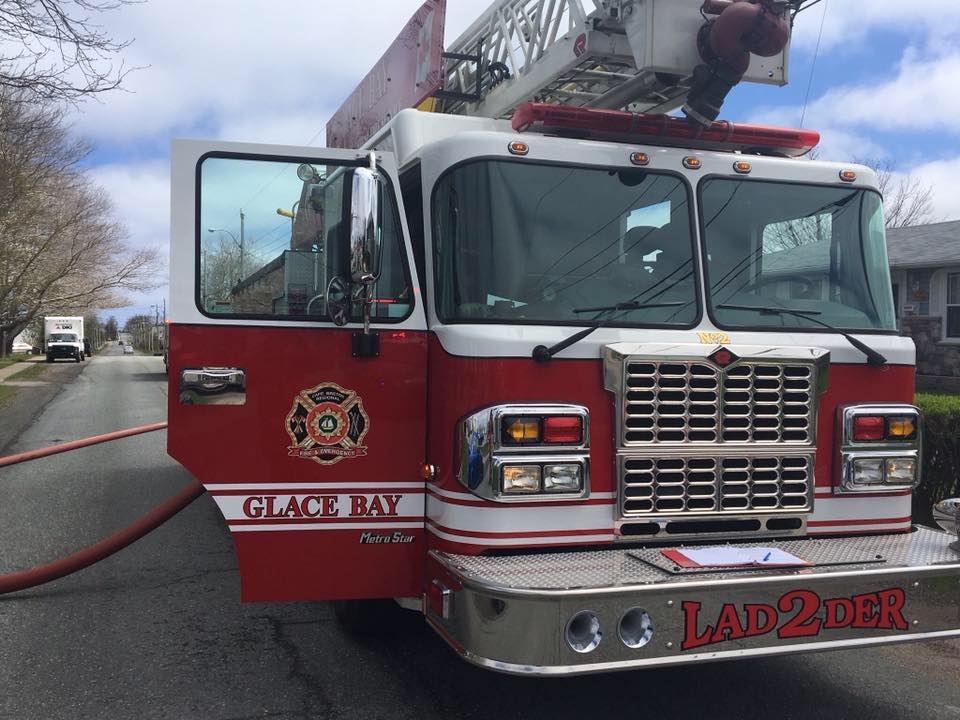 Fire Truck. (Source: Glace Bay Volunteer Fire Department Facebook)