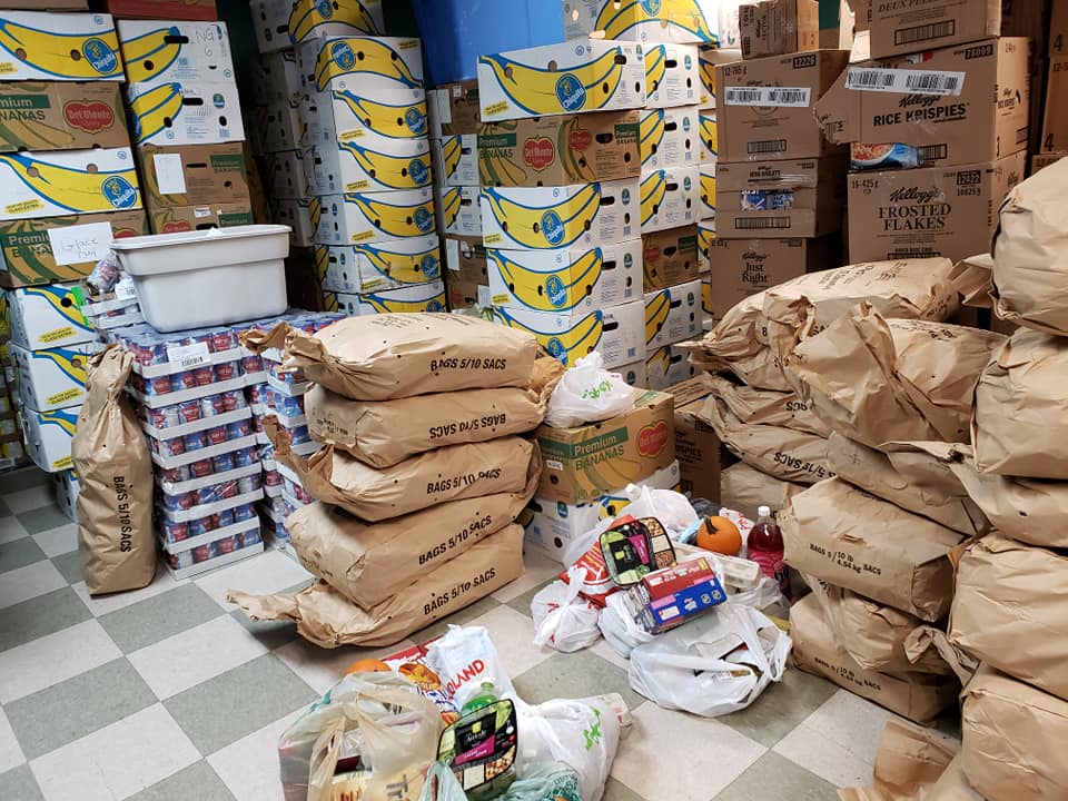 Donations to Glace Bay Food Bank