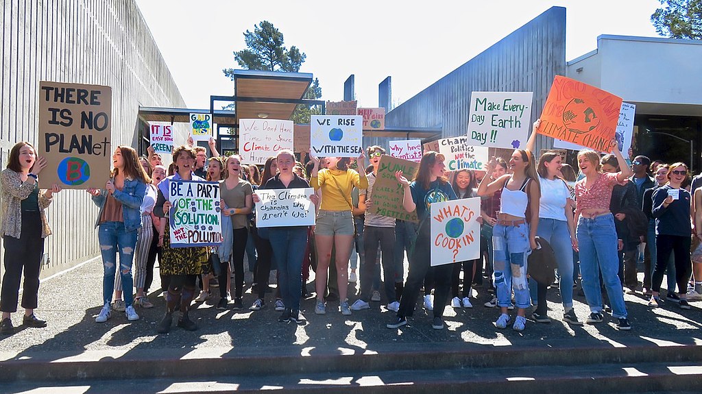 School Strike For Climate, Santa Rosa 