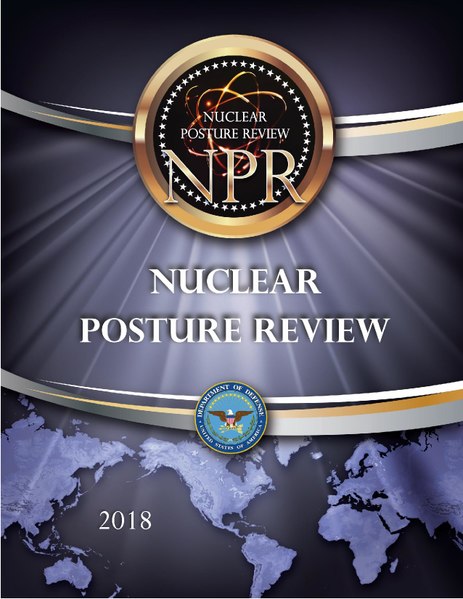 US Nuclear Posture Review (cover) 2018