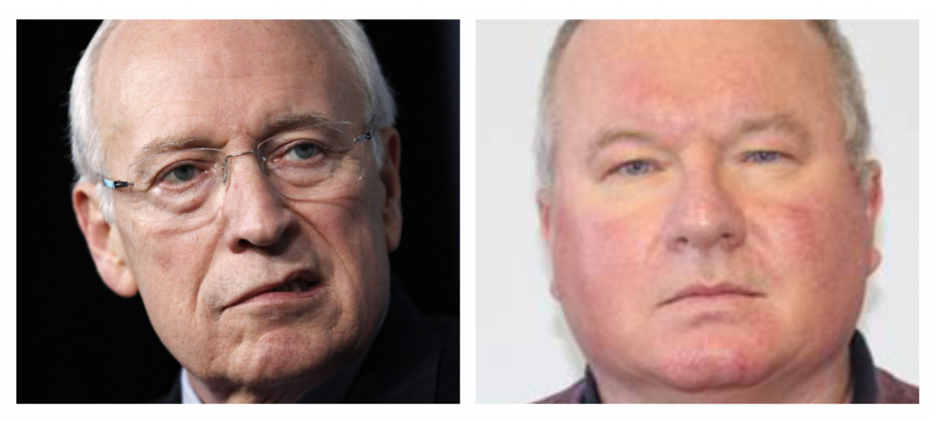 Dick Cheney and David Delaney