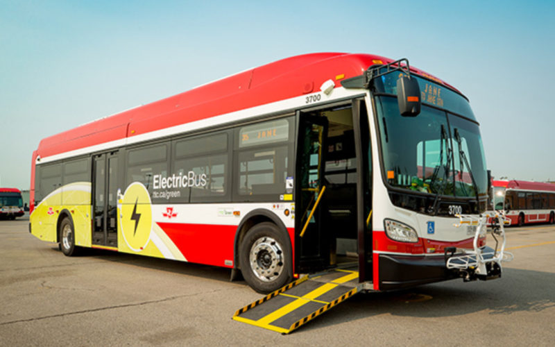 TTC electric bus