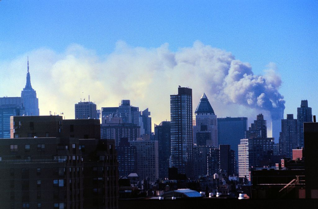 Attack on World Trade Centre, NYC, 11 September 2001