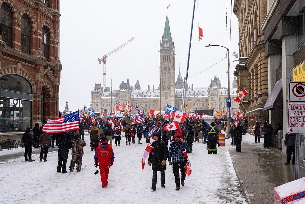 Freedom Convoy protesters, Ottawa