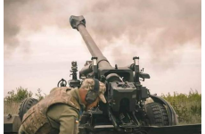 FH70 Howitzer in Ukraine. (Source: General Staff Ukrainian Armed Forces via Facebook)