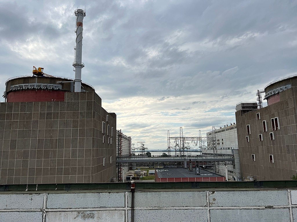 Zaporizhzhya nuclear power plant in Ukraine