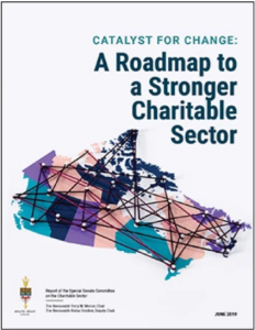 Cover of "A Roadmap to a Stronger Charitable Sector"